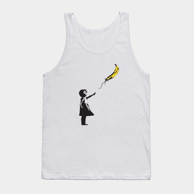 Banksy Underground Tank Top by PopGraphics